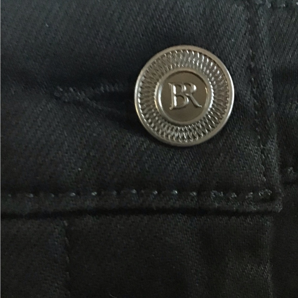 •NWT•BANANA REPUBLIC Authentic Barrel Leg Chino Pants, BLACK, Size 12L, New